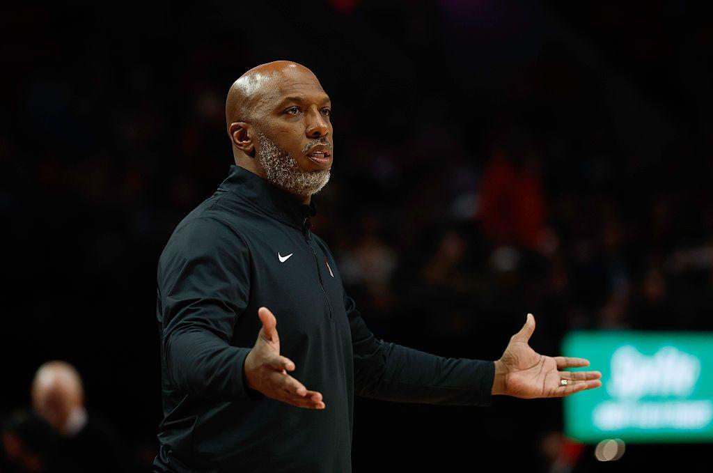 Chauncey Billups, entrenador de los Portland Trail Blazers