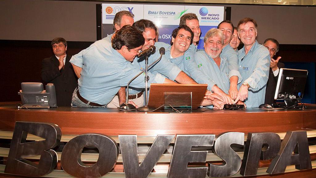 Estreia da OSX na bolsa de São Paulo em 2010
