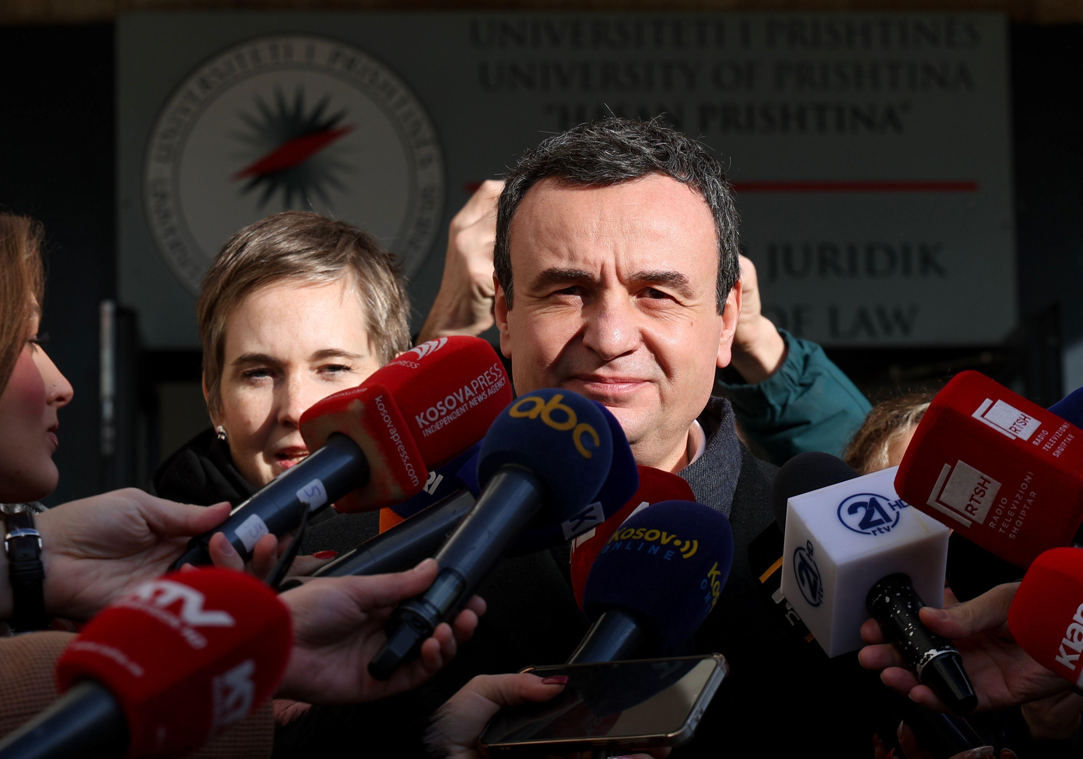 Aljbin Kurti, lider stranke Samoopredeljenje