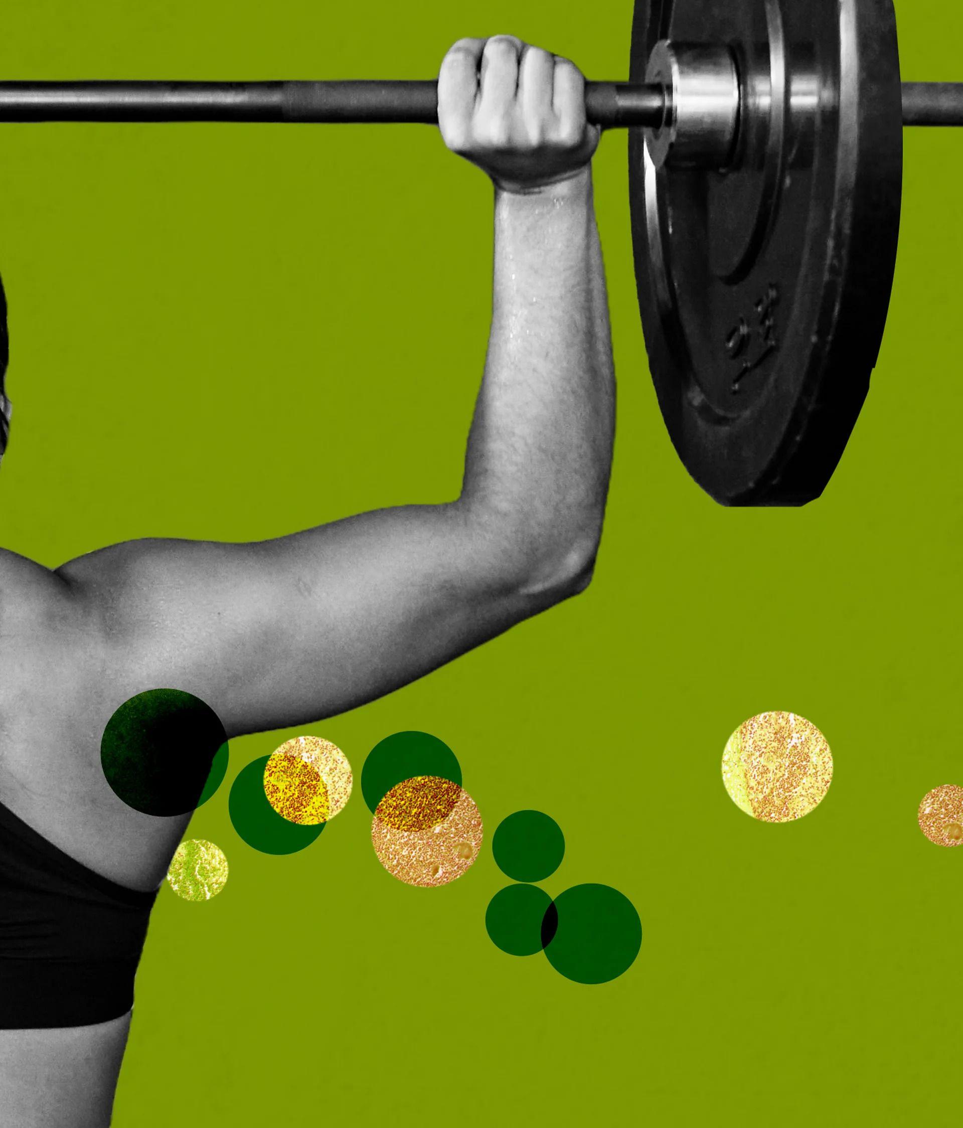 Šta telesni miris otkriva o vašem zdravlju 2 ruka koja podiže teg na zelenoj pozadini