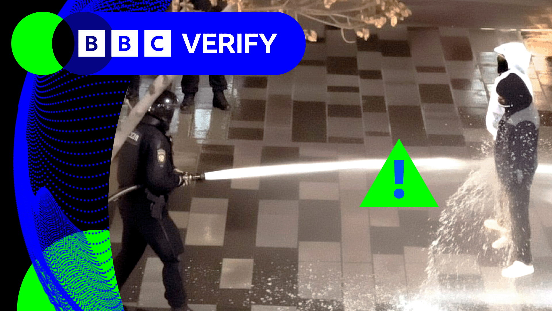 AI images among real footage being shared of Iran protests