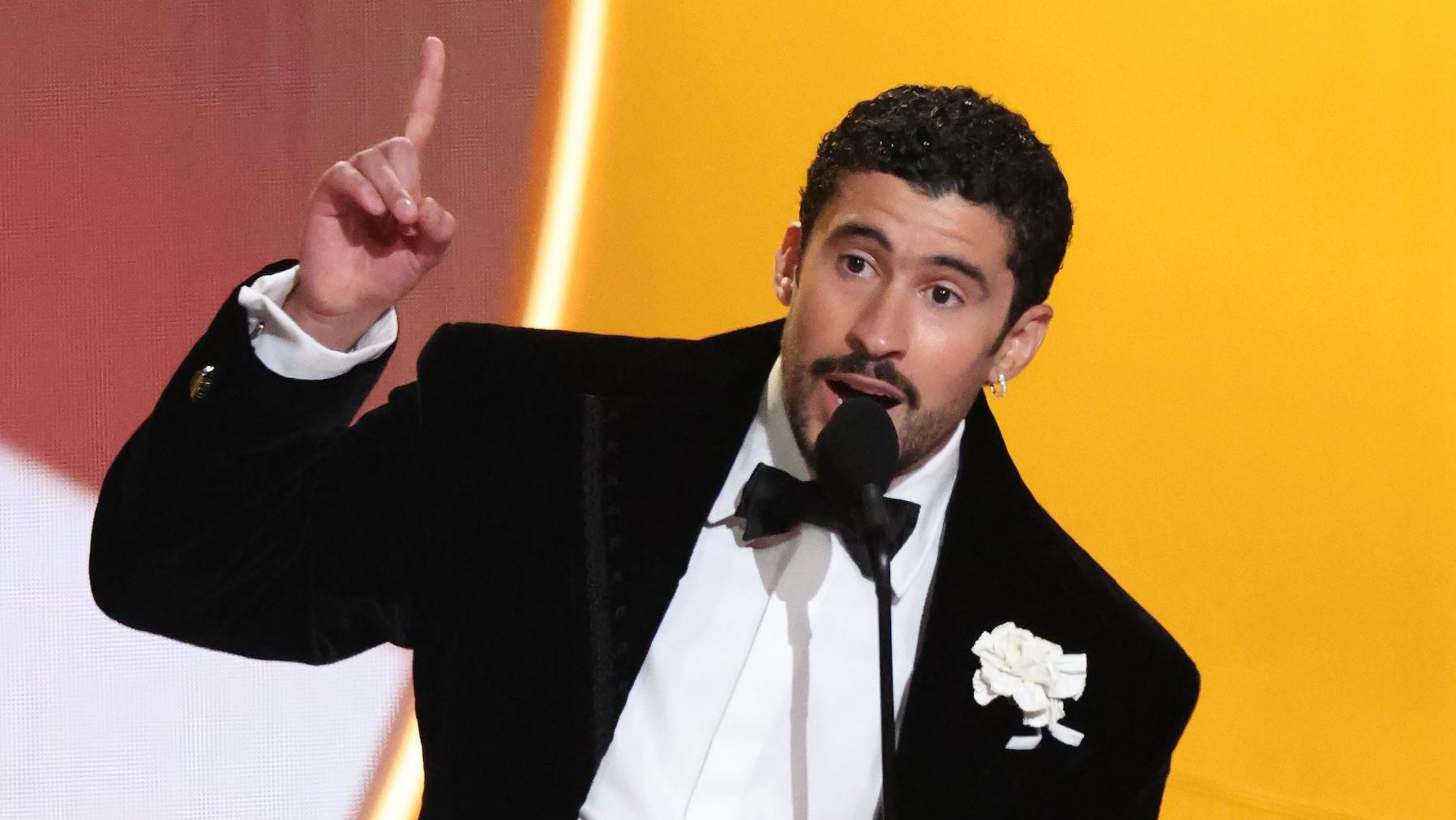 Bad Bunny declares ICE out as he wins Grammy