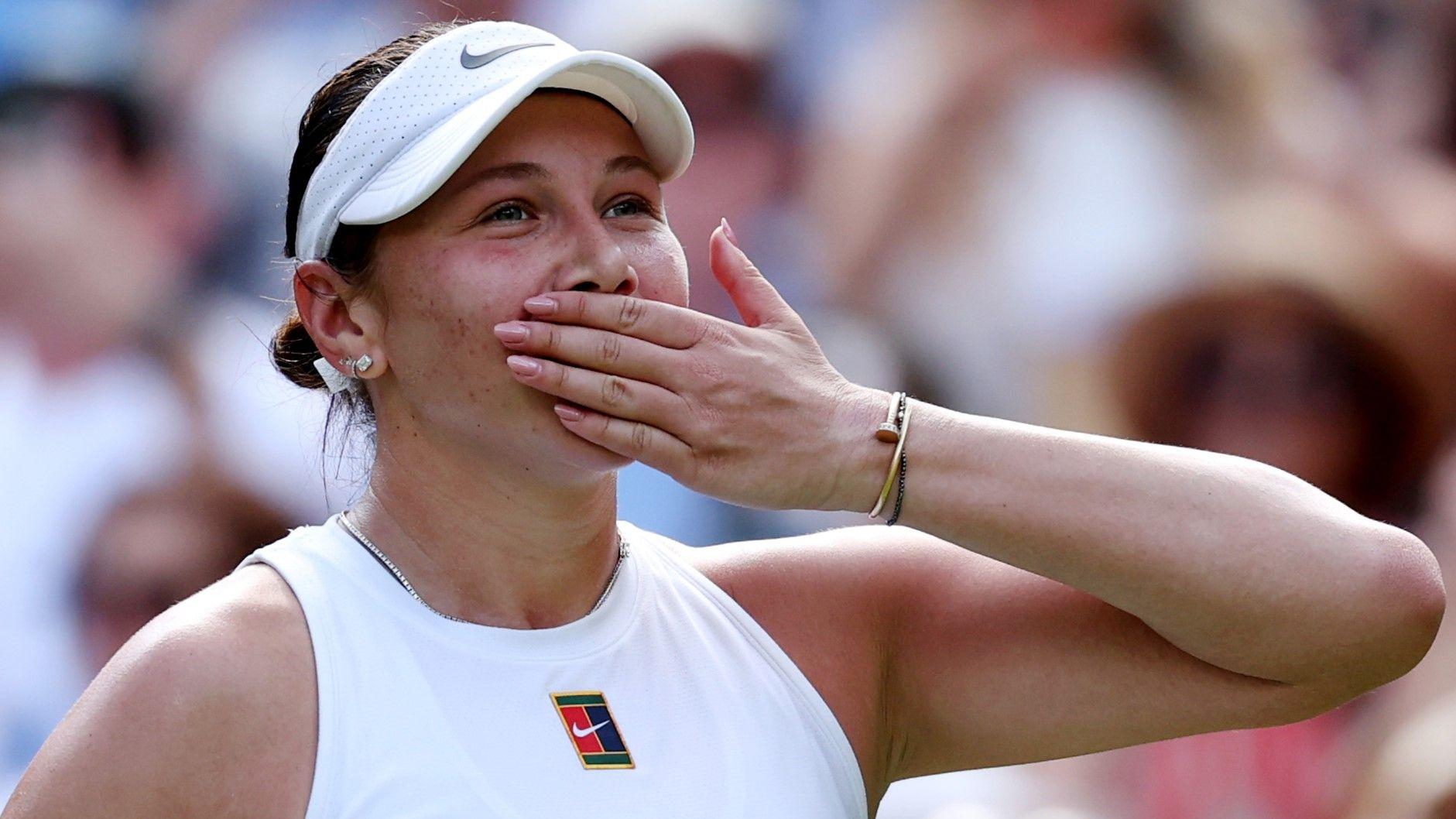 Wimbledon: Anisimova stuns Sabalenka to reach first major final - reaction
