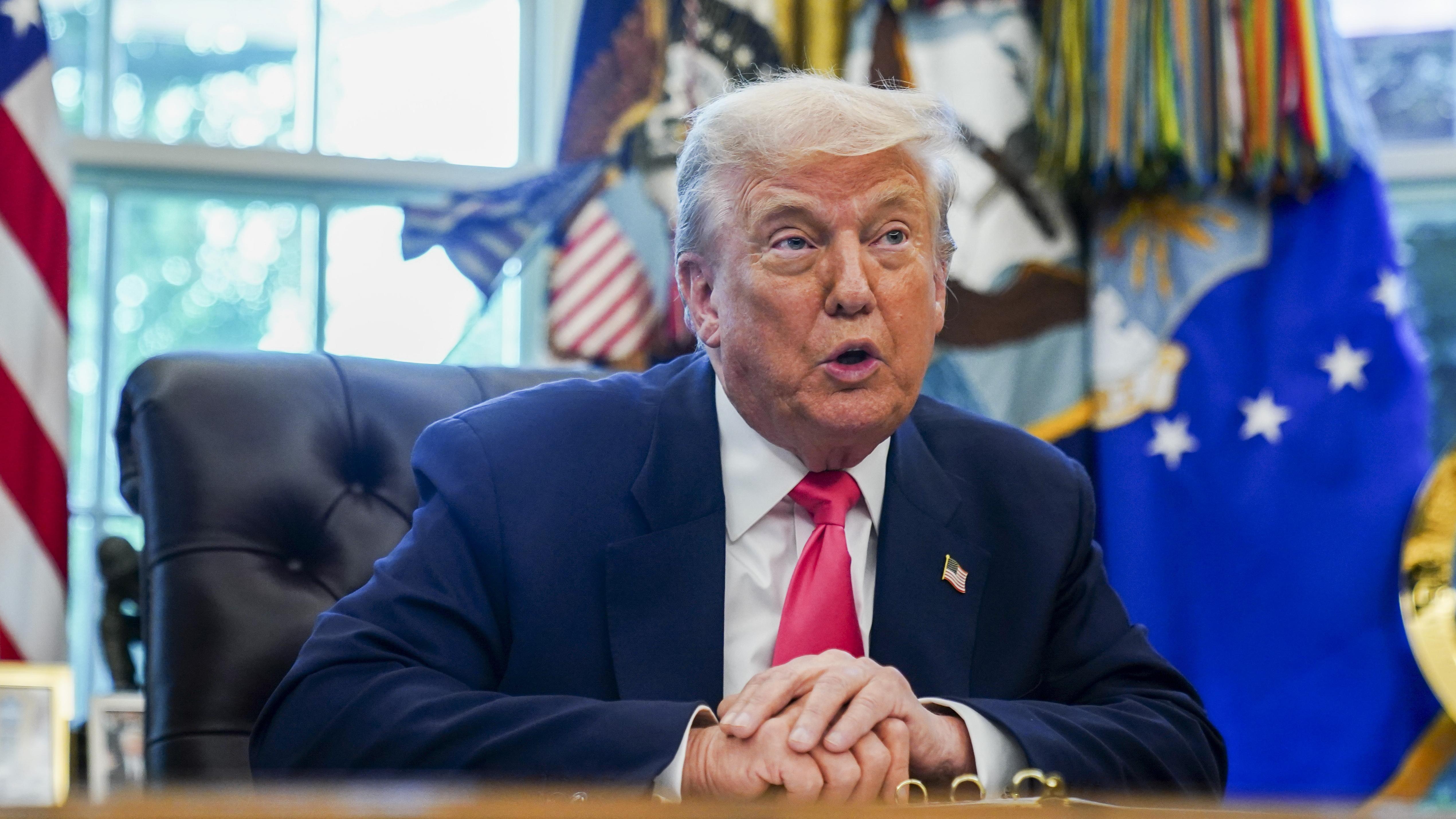 Trump says Putin won't 'mess around with me' as pair prepare for Ukraine talks in Alaska