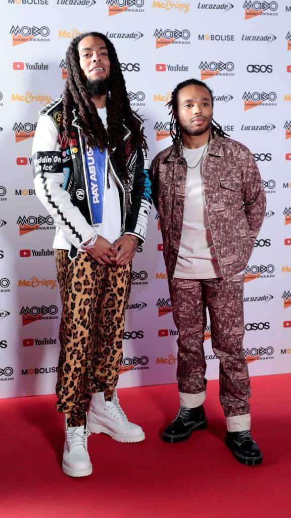 Bob Vylan no tapete vermelho