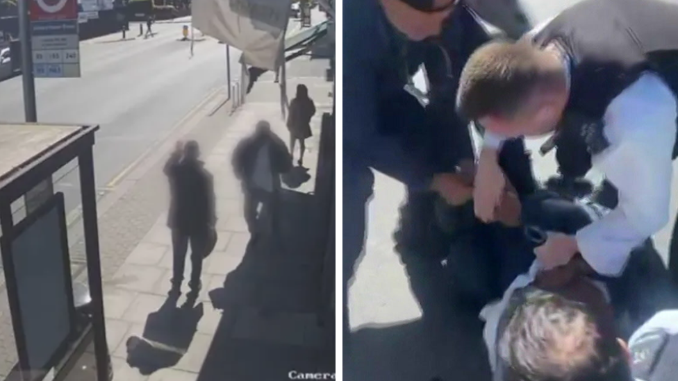 Two Jewish men stabbed in north London, with counter-terror police leading investigation