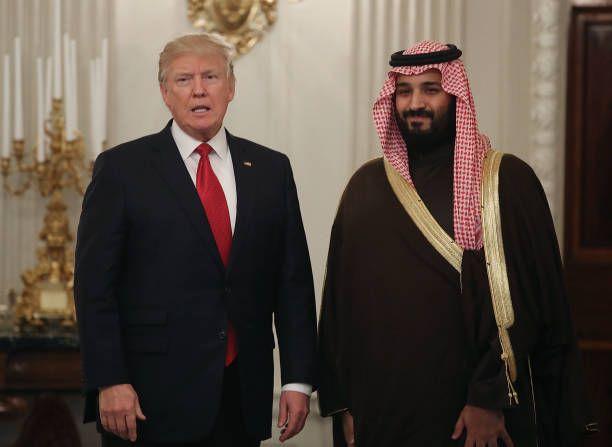 محمد بن سلمان وترامب