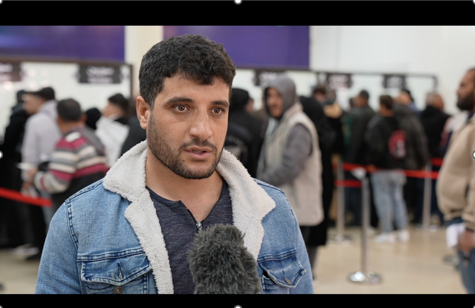 أحمد العبد الله، لاجئ سوري عائد من لبنان عبر منفذ جديدة يابوس الحدودي 