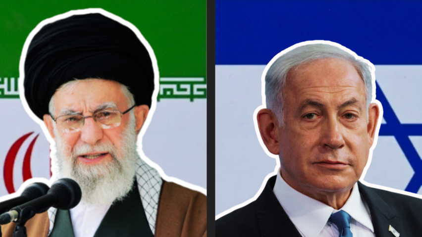 من يمتلك قوة نيرانية أكبر إيران أم إسرائيل؟ 1 نتنياهو وخامنئي