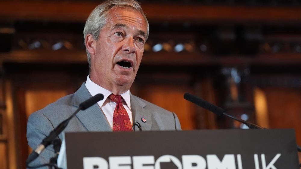 Nigel Farage says incident at his home directly linked to Ann Widdecombe murder