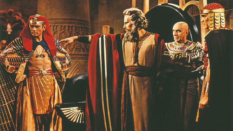 Momento de la película de "10 mandamientos"