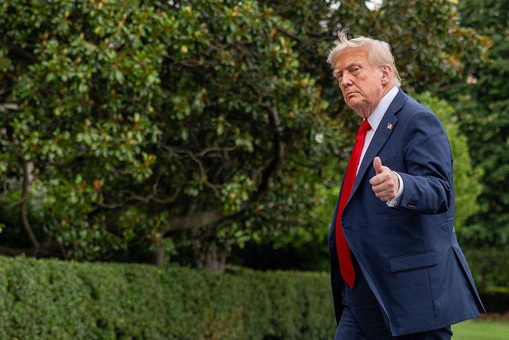 El presidente de Estados Unidos, Donald Trump. 