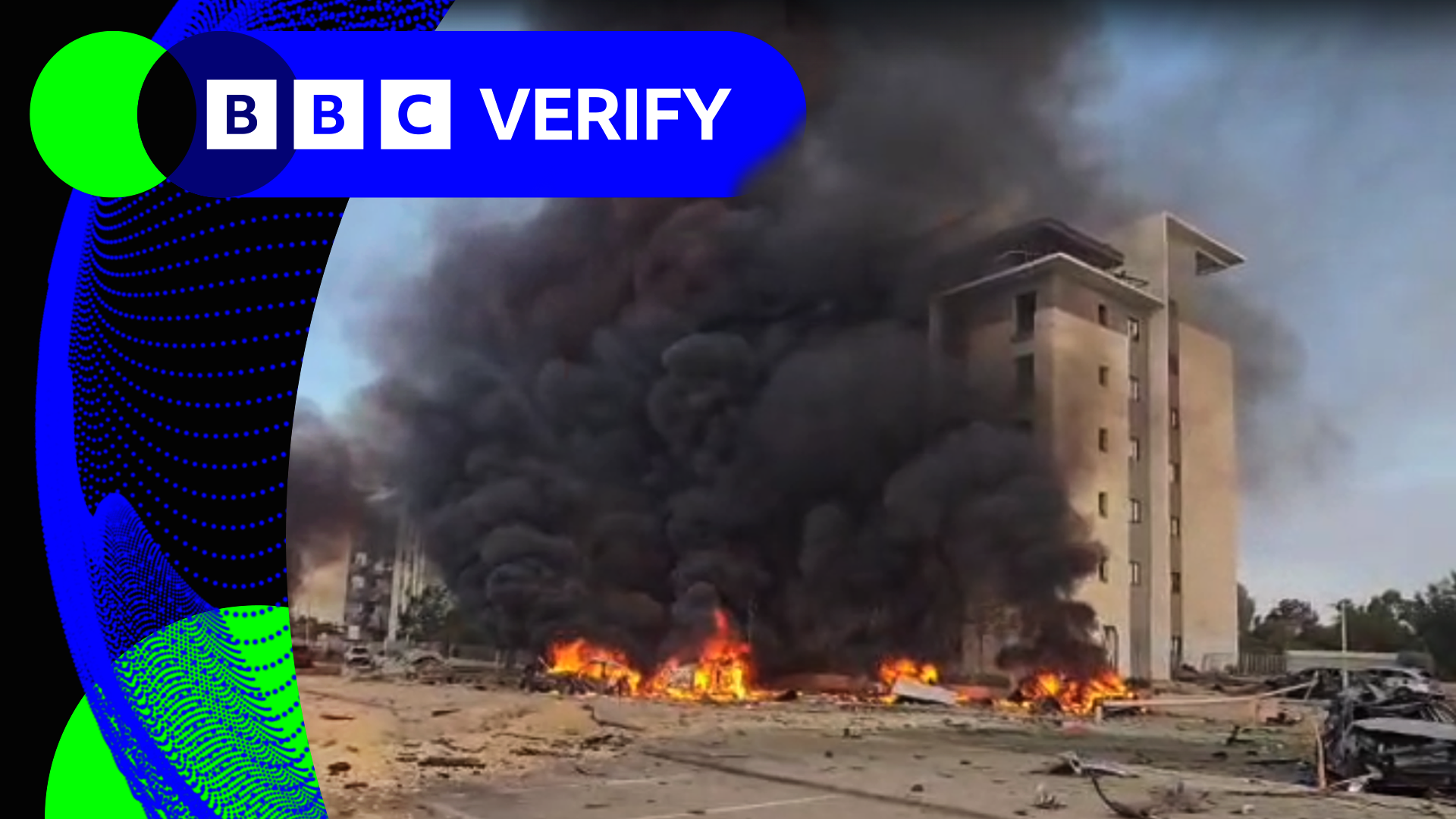 BBC Verify Live: Iran strike on Israel investigated and RAF base protest video checked