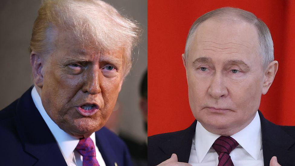 Donald Trump y Vladimir Putin