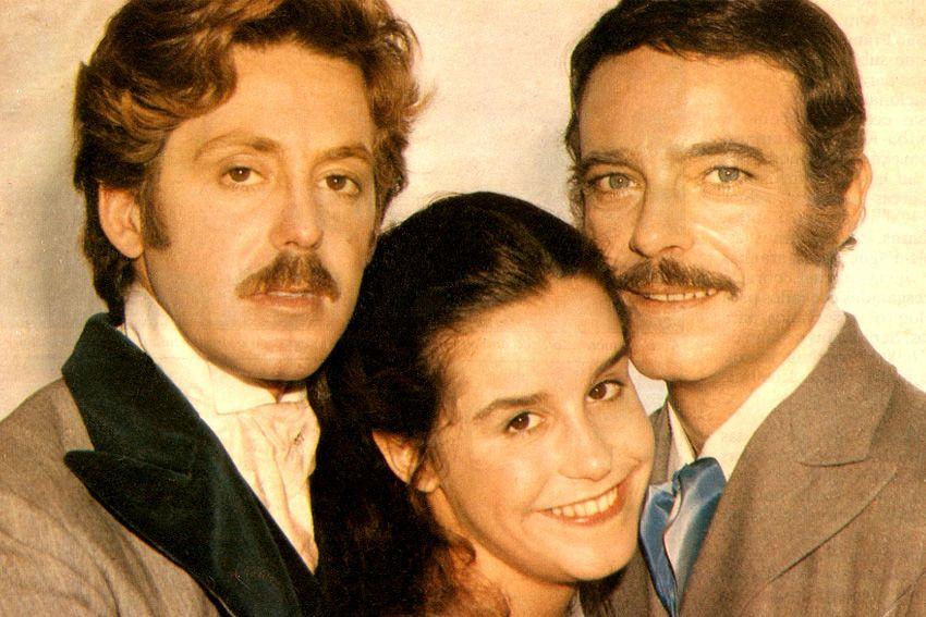 Edwin Luisi, Lucélia Santos e Rubens de Falco, o triângulo amoroso de 'Escrava Isaura'