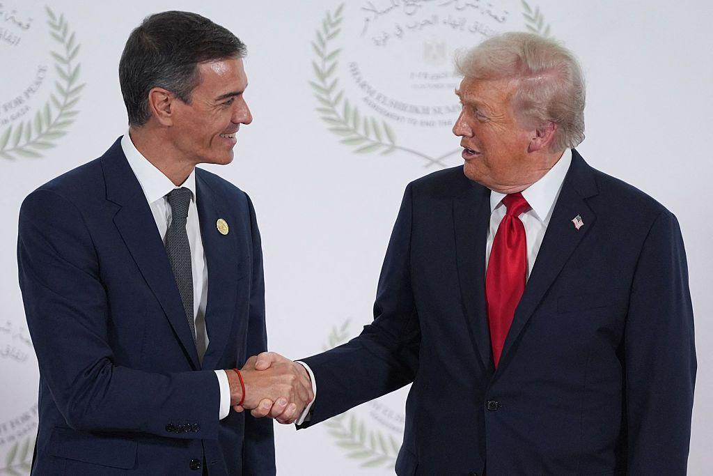 Sánchez y Trump se han enfrentado públicamente.