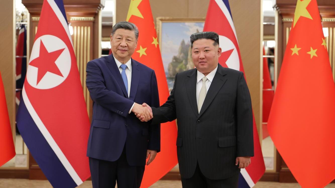 Xi and Kim pledge closer ties as North Korea meeting enters second day