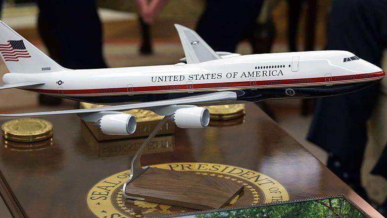 Air Force One being given an exterior makeover, including new colours