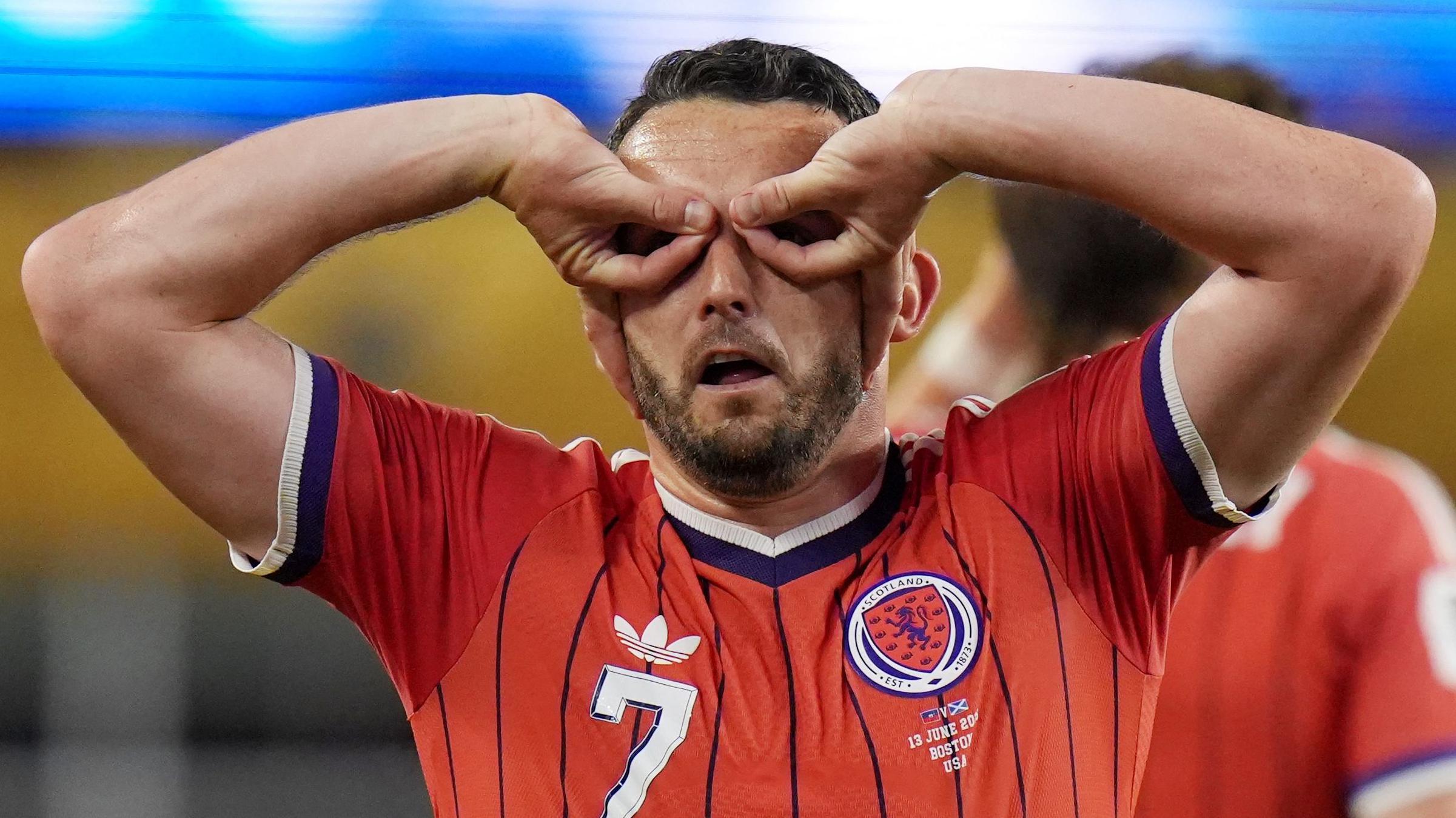 Watch: Scotland lead troublesome Haiti at break thanks to McGinn goal