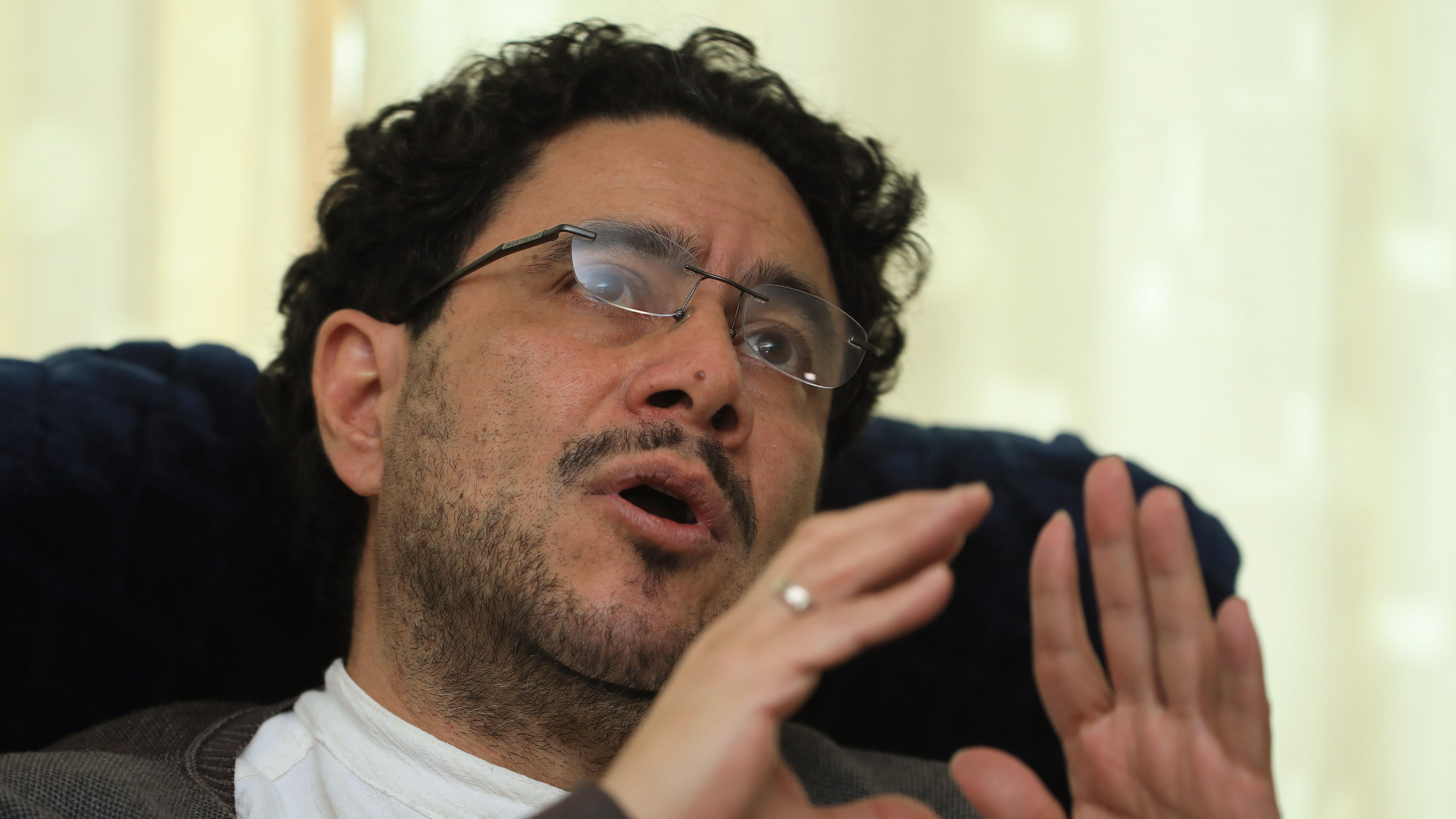 Iván Cepeda, en una entrevista con AFP en 2019. 