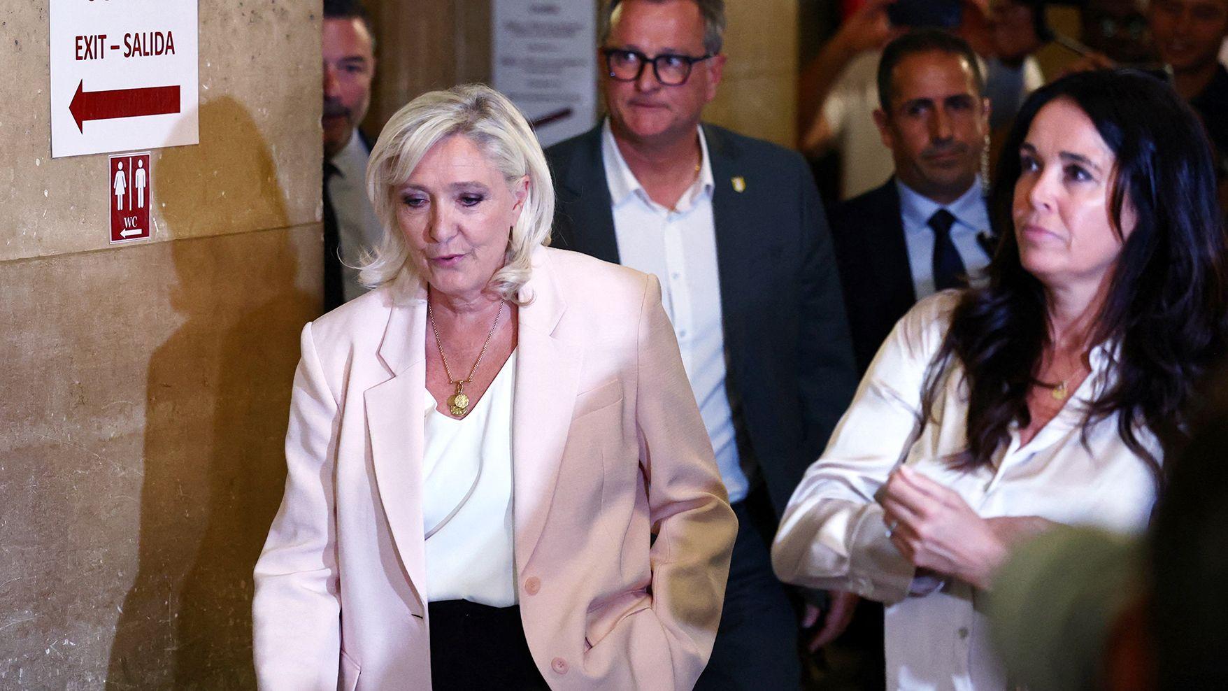 French court delivering verdicts as Le Pen to learn if she can run for presidency