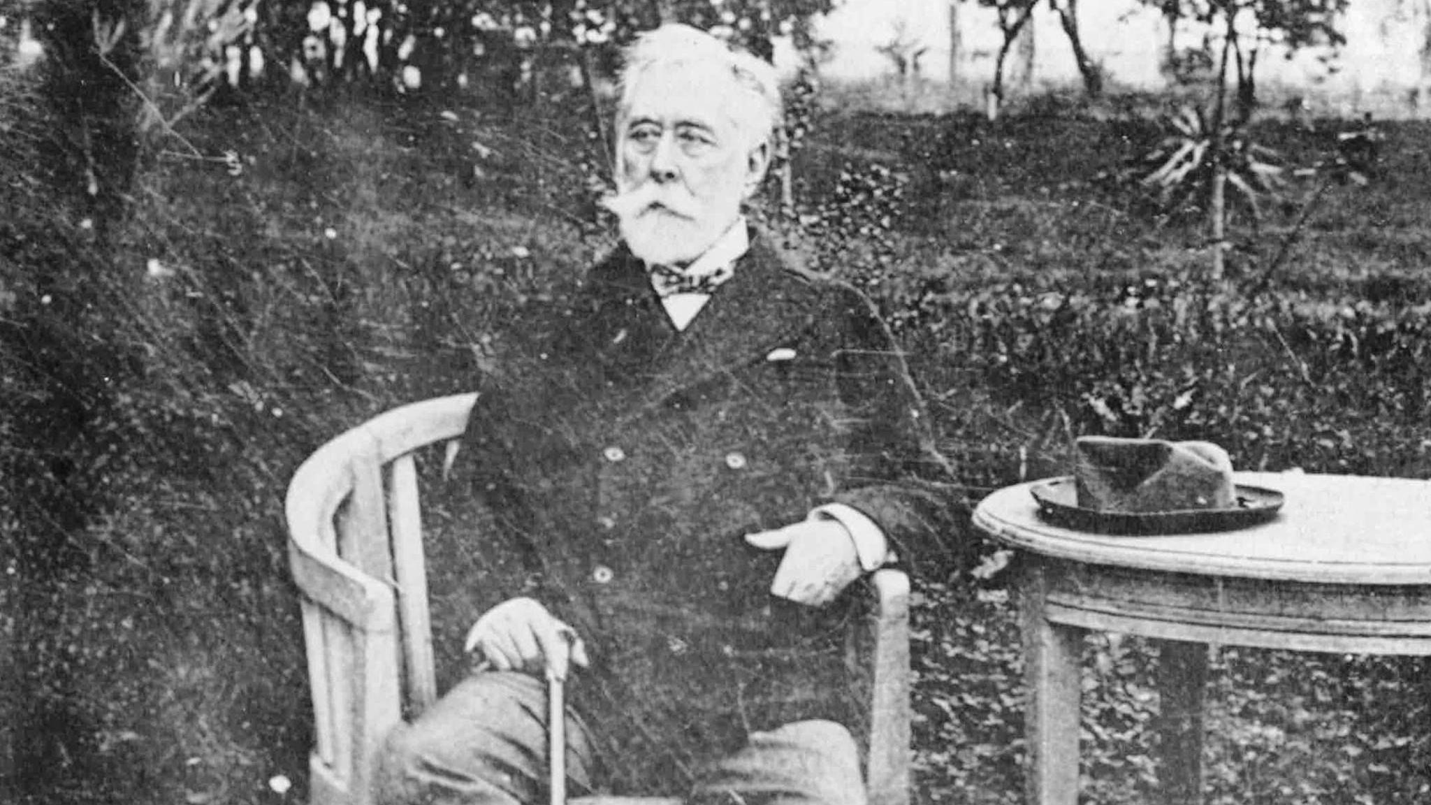 Manuel Quintana, em foto de autor desconhecido feita em 1905. 
