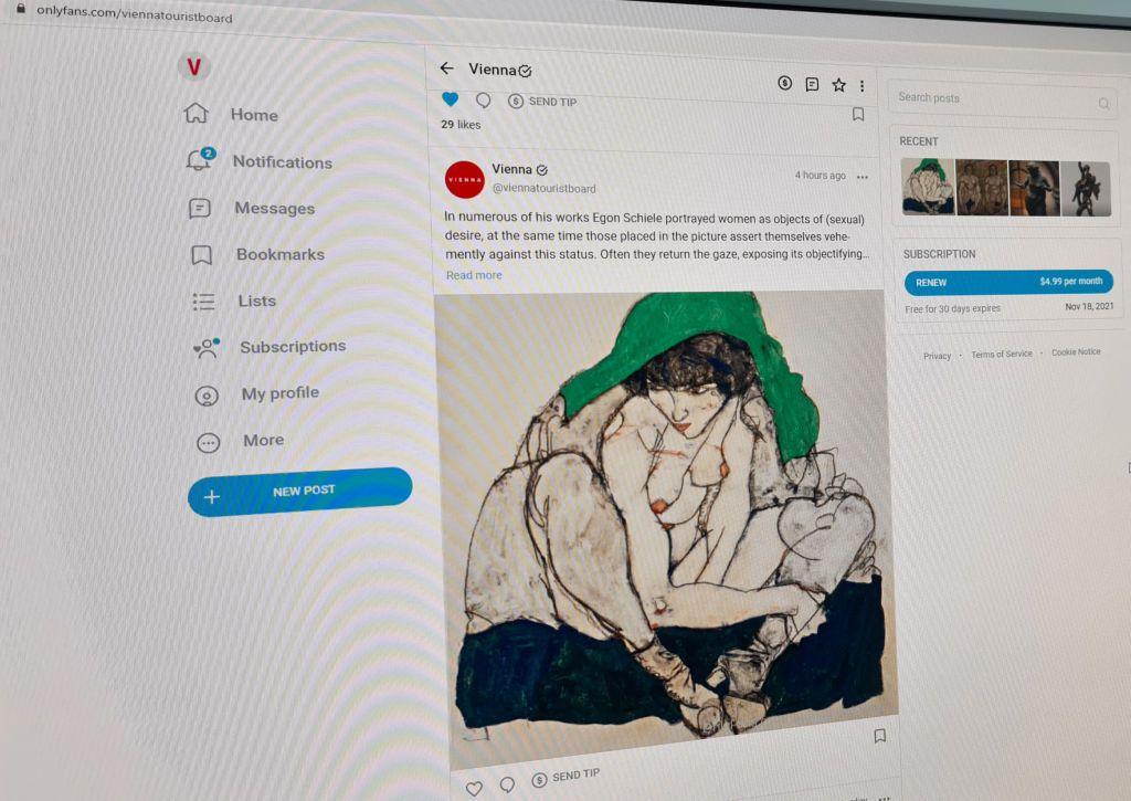 Фотографія, зроблена 20 жовтня 2021 року з екрана комп'ютера, показує зображення твору мистецтва 