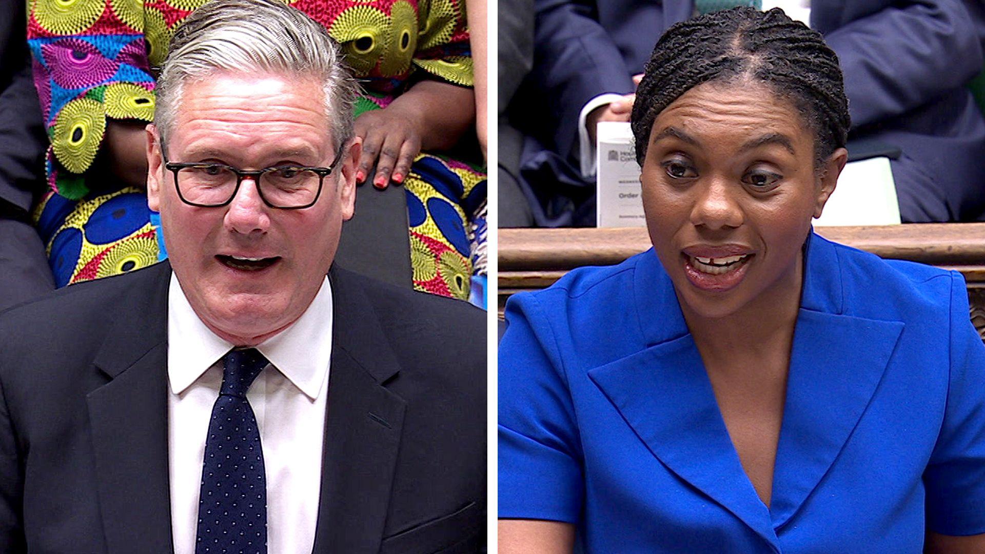 Starmer and Badenoch share tributes and jokes in their final PMQs together