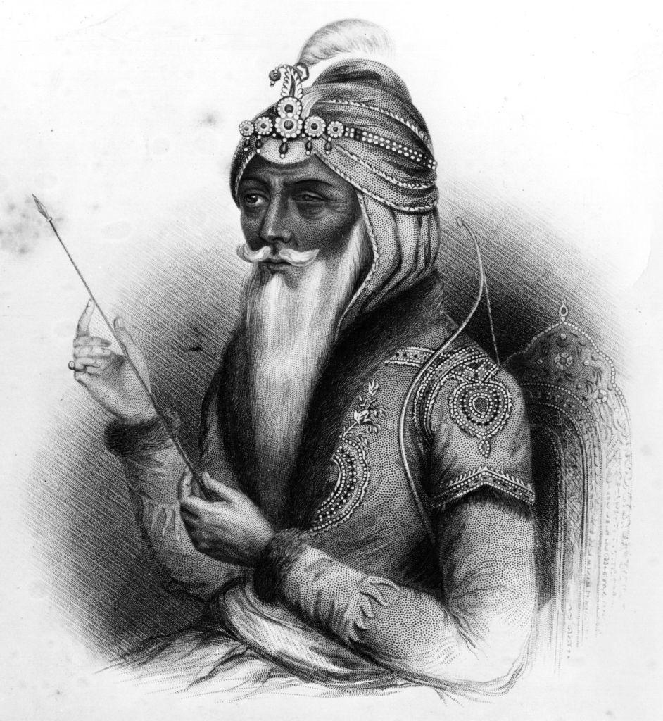 El maharajá Ranjit Singh.