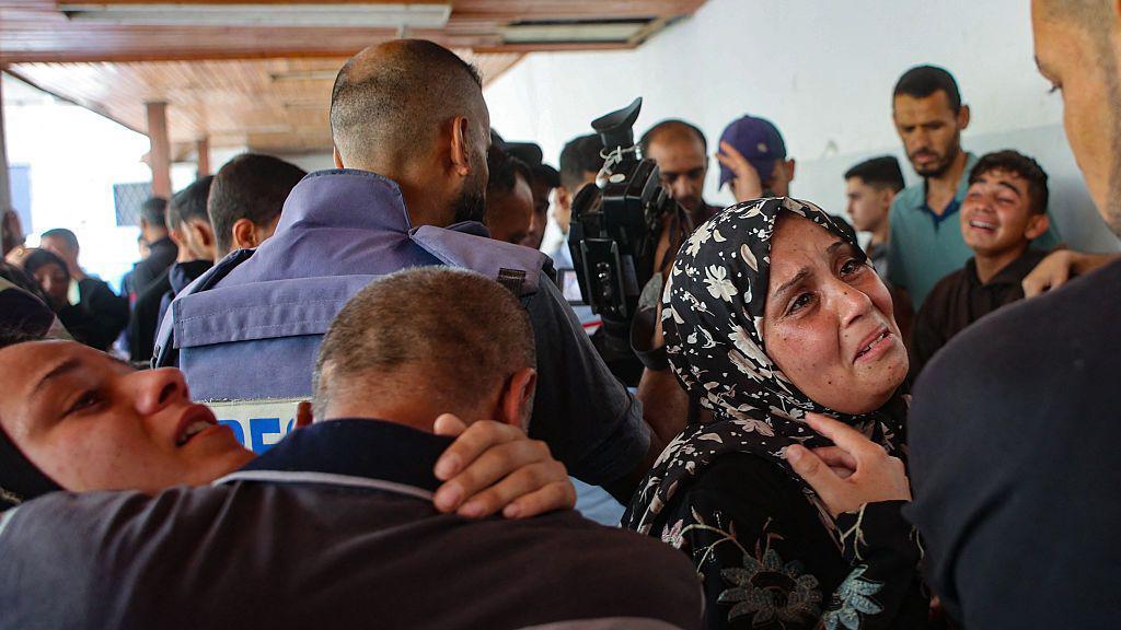 Three journalists among five killed in Israeli strike on Gaza hospital