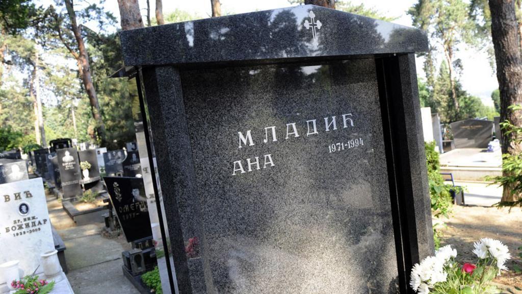 Tumba de Ana Mladic.