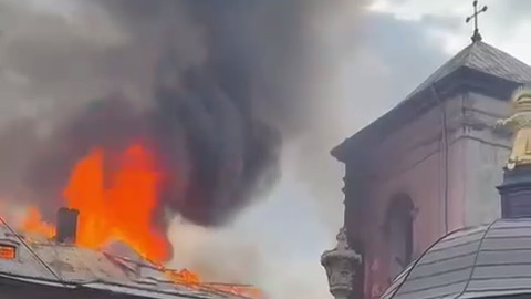 Ukraine Unesco site damaged as Russia launches 400 drones in deadly daytime attack