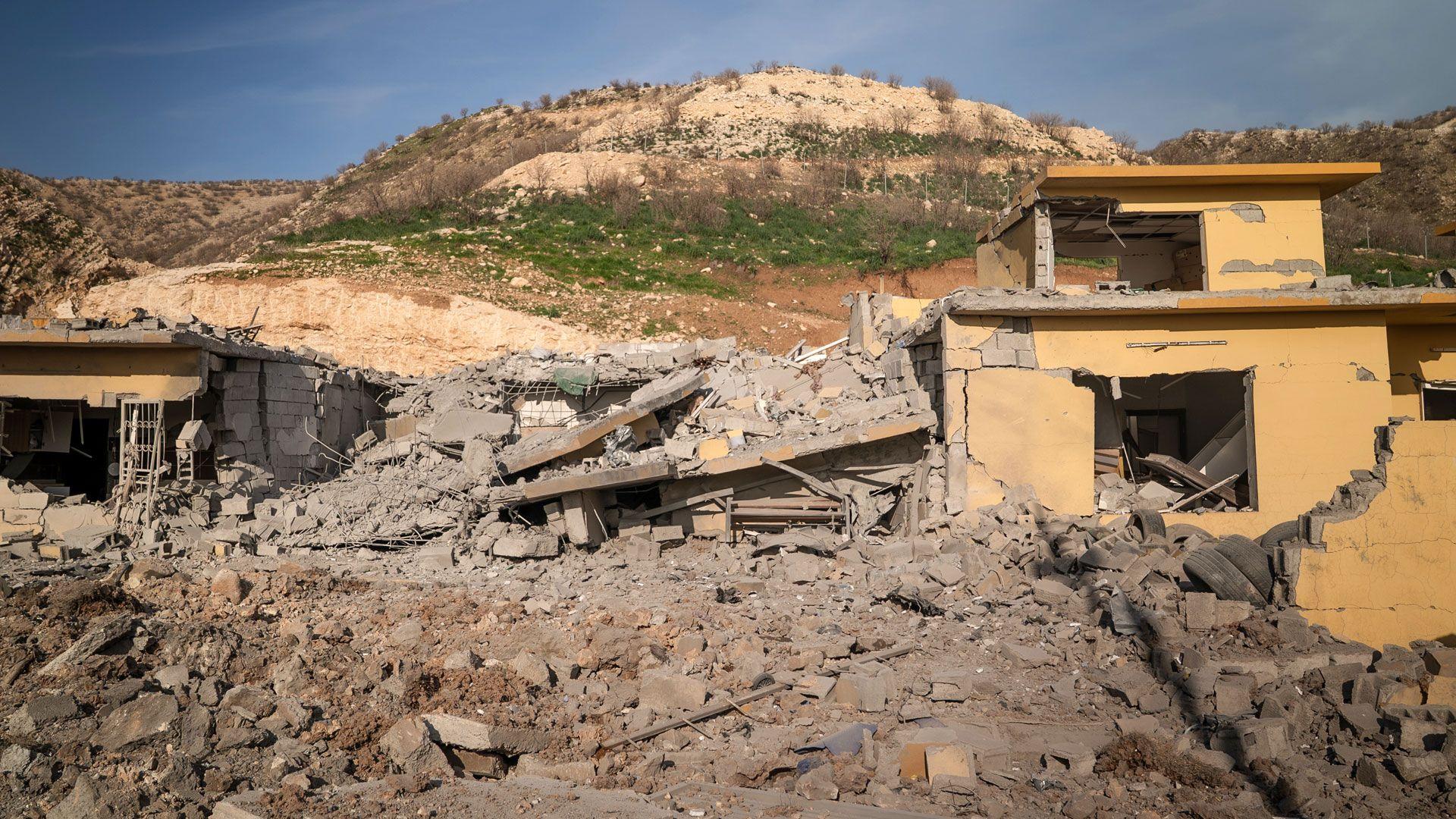 Iran targets headquarters of Iranian Kurdish forces in Iraq