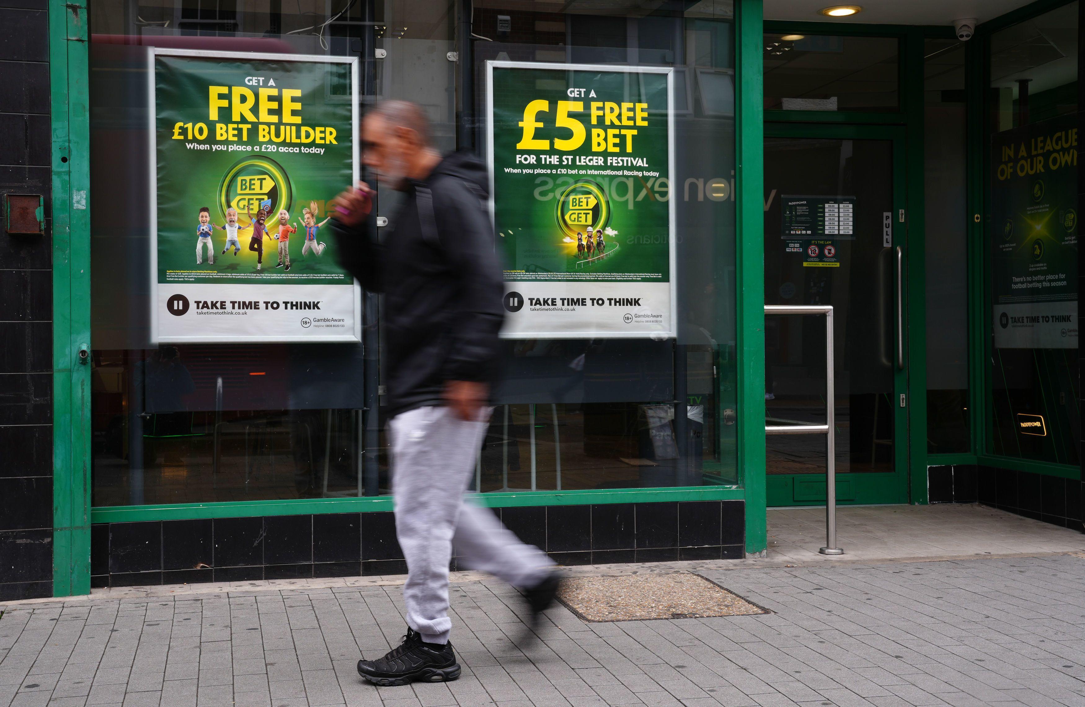 Casa de apostas em cidade britânica