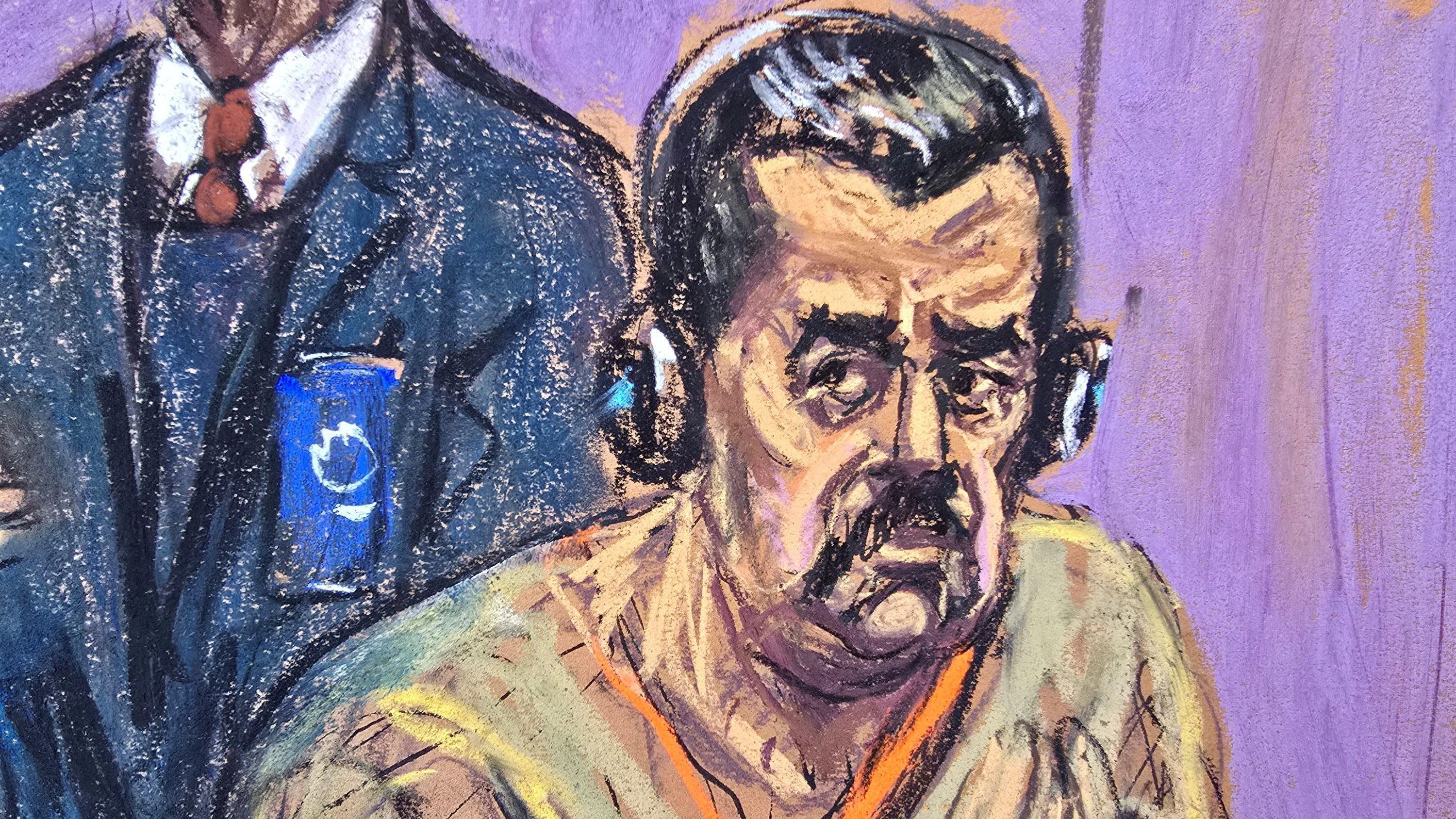 El depuesto presidente venezolano Nicolás Maduro asiste a una audiencia en un caso de narcoterrorismo en la ciudad de Nueva York.