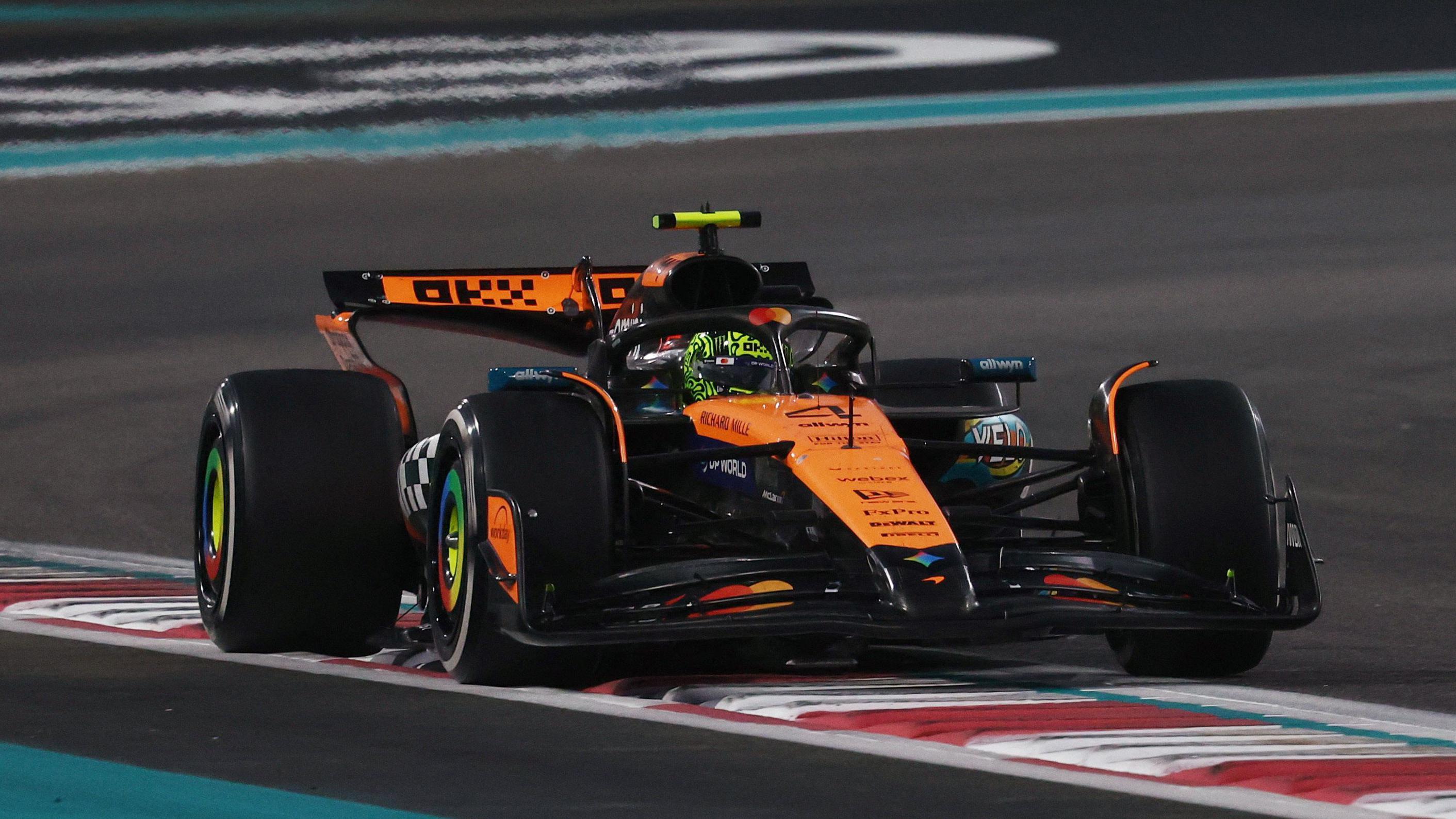 Norris third with Piastri leading F1 title decider from Verstappen