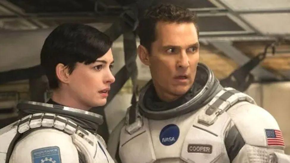 Matthew McConaughey y Anne Hathaway, protagonistas de la película "Interstellar"