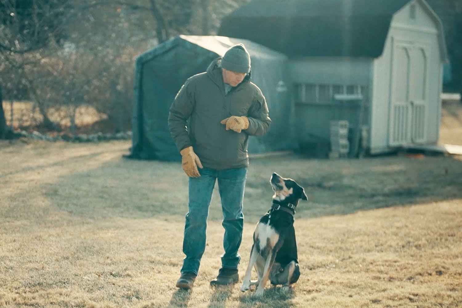 그렉 스콰이어와 반려견