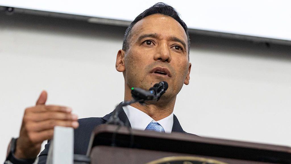 Ministro de Defensa de Colombia, durante una conferencia de prensa el pasado 3 de abril en Bogotá.