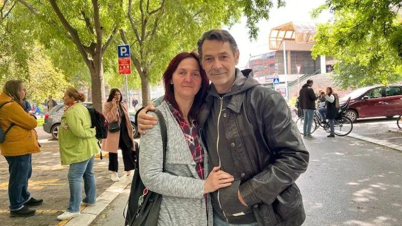 Majka Bilja i otac Aleksandar, roditelji Lazara Dinića