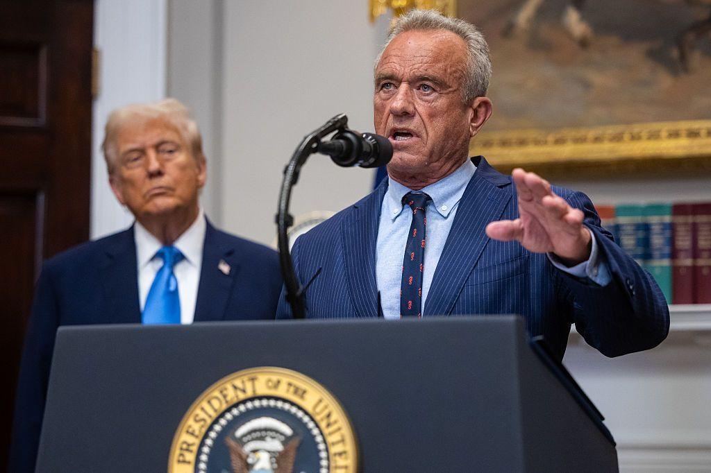 Robert F. Kennedy Jr habla desde la Casa Blanca