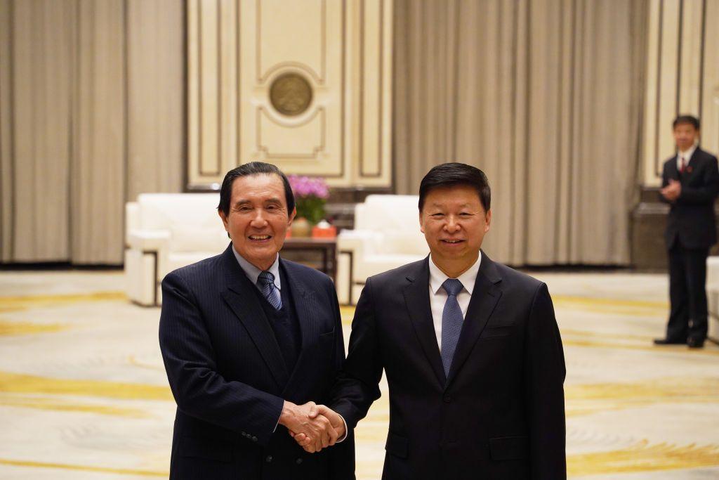 台灣前總統馬英九今年四月與中國國台辦主任宋濤見面。