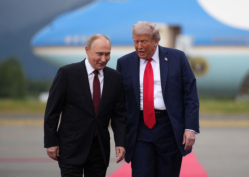 Putin y Trump en Alaska el pasado agosto.