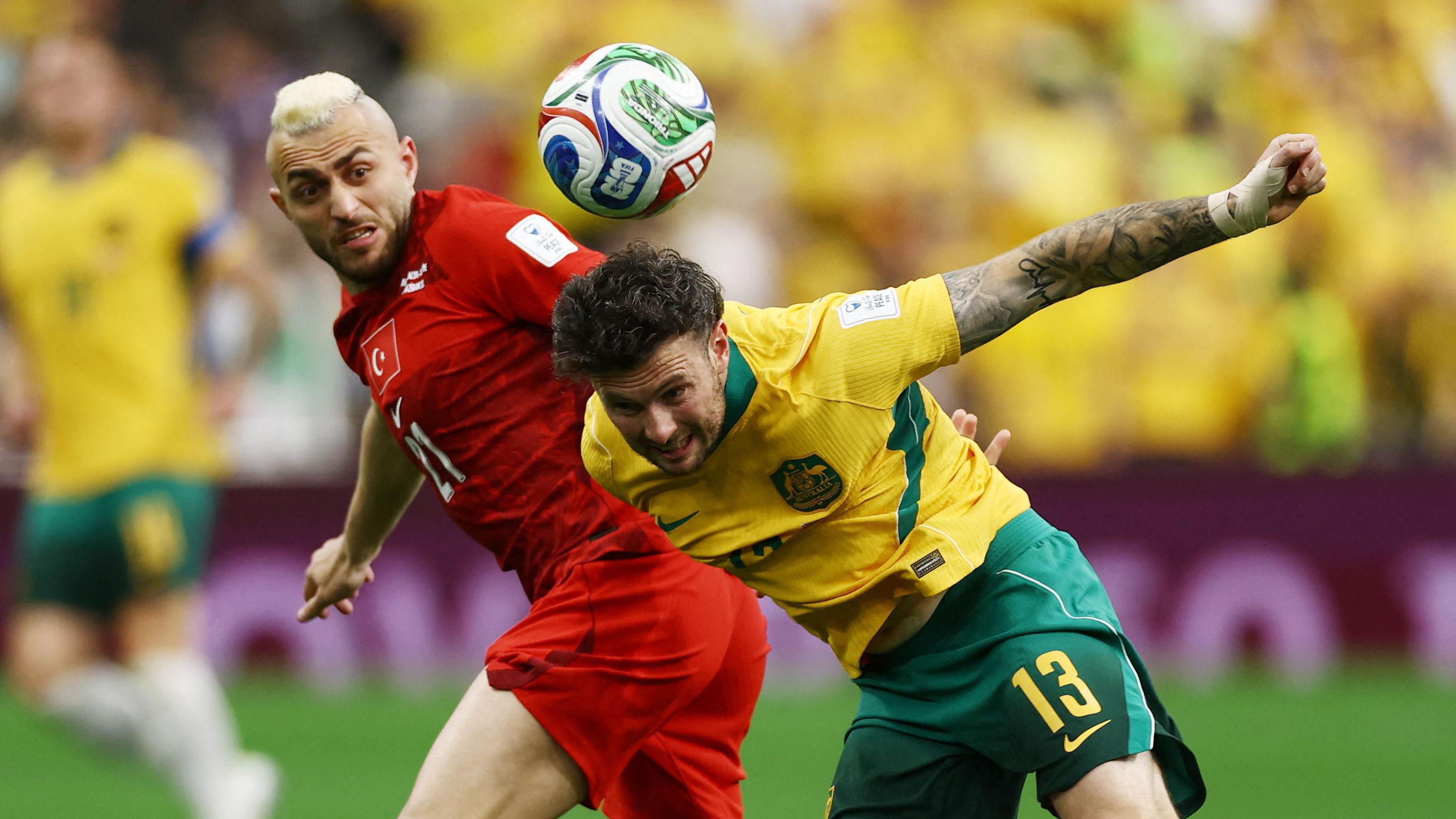 Australia face Turkey at World Cup with goalkeeper making competitive debut