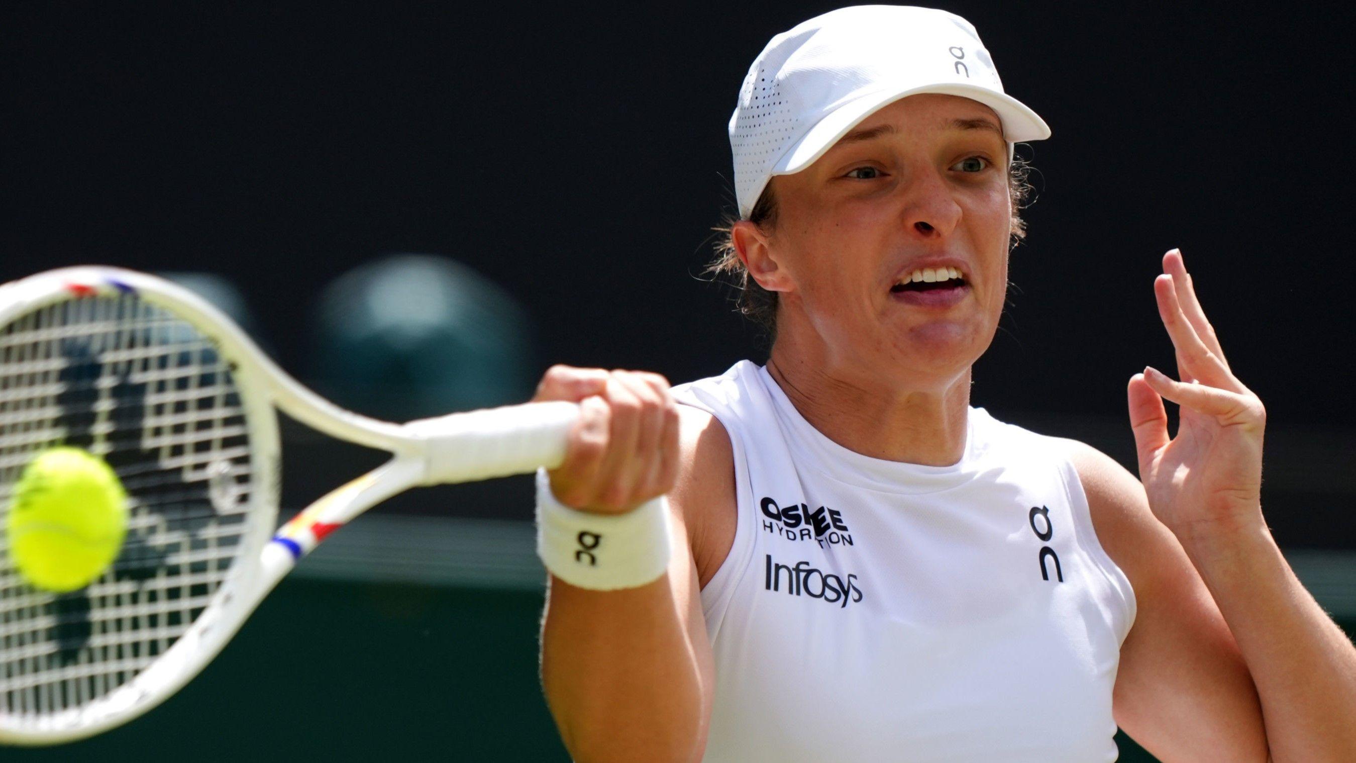 Wimbledon: Swiatek v Bencic for place in final - watch, listen & follow
