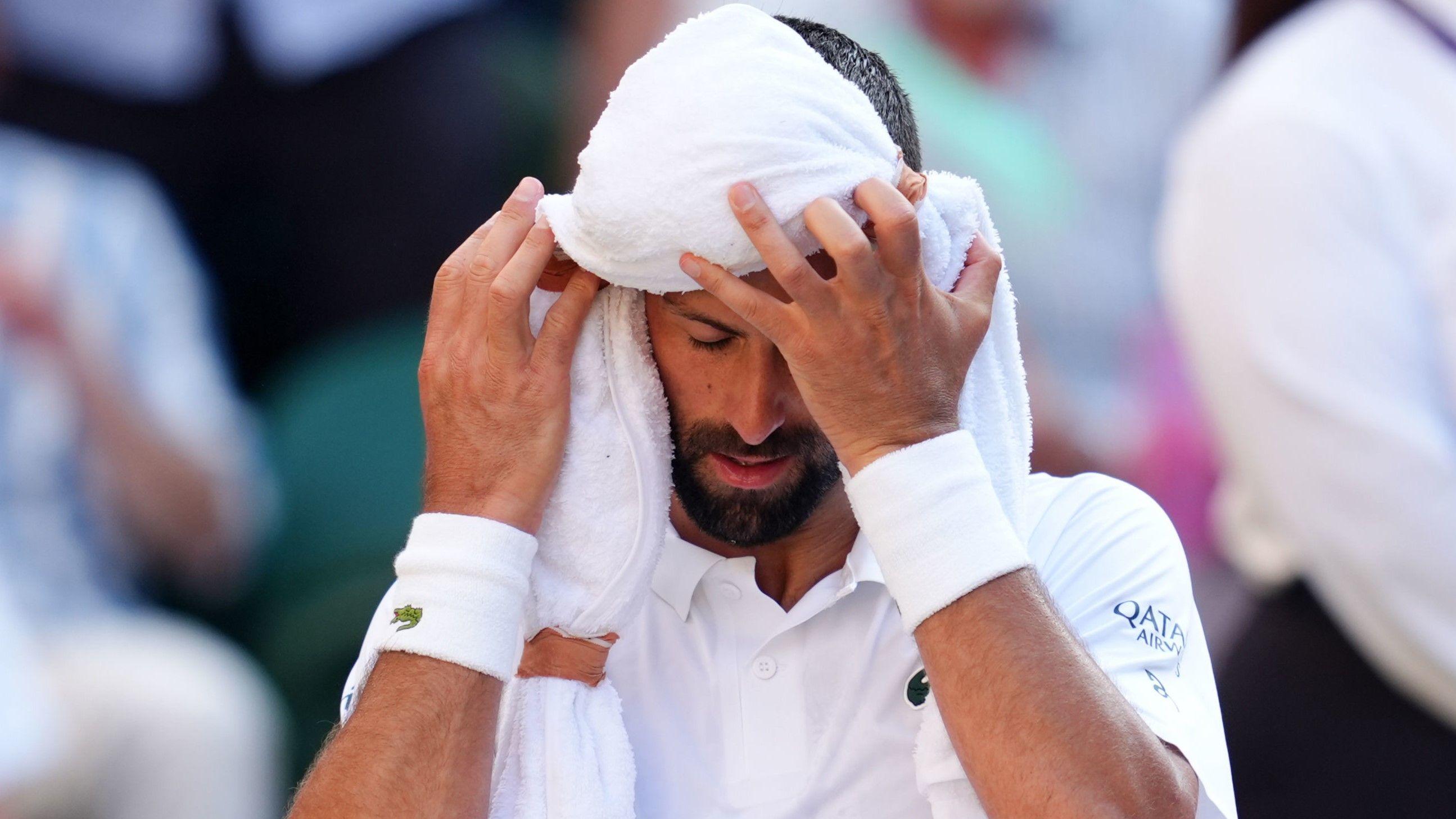 Wimbledon: Djokovic serving to stay in semi-final against Sinner