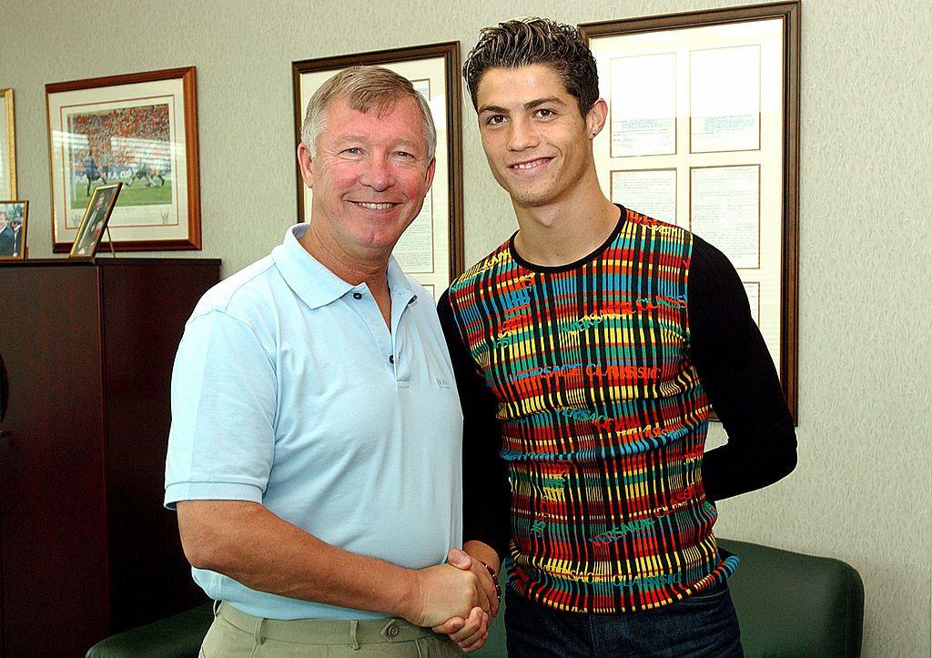 Alex Fergunson e Cristiano Ronaldo