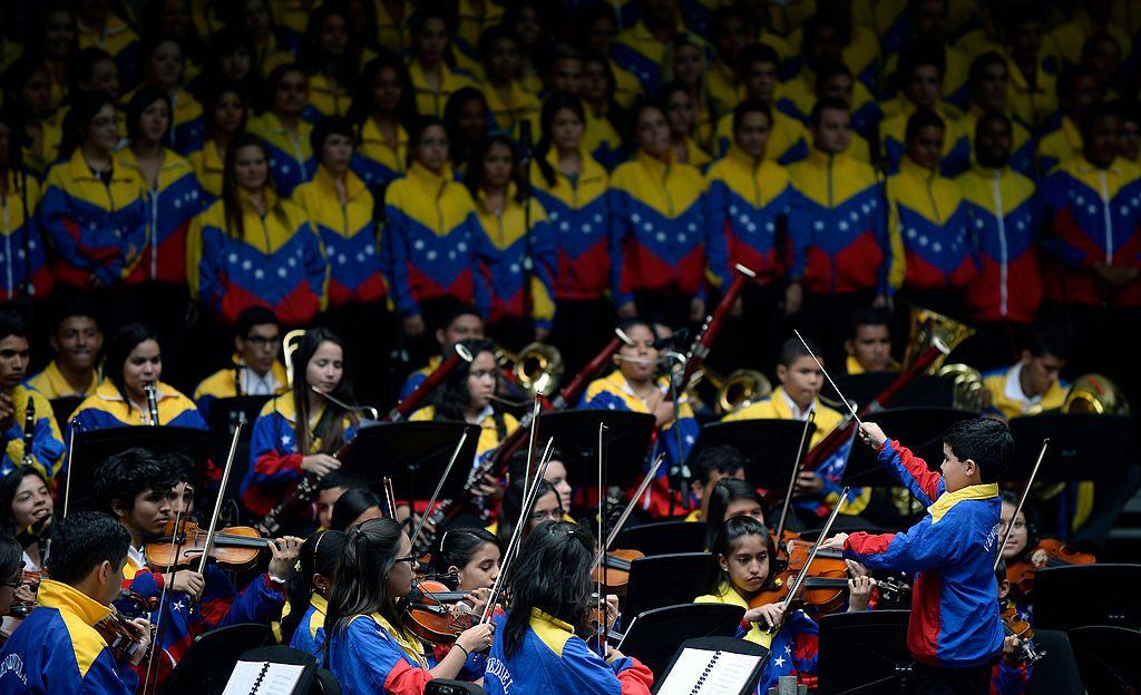 Una presentación de la orquesta en 2013.