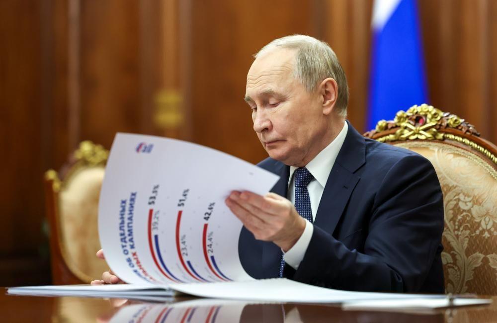 O presidente russo Vladimir Putin