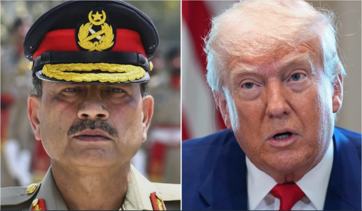  دونالد ترامب، وقائد الجيش الباكستاني